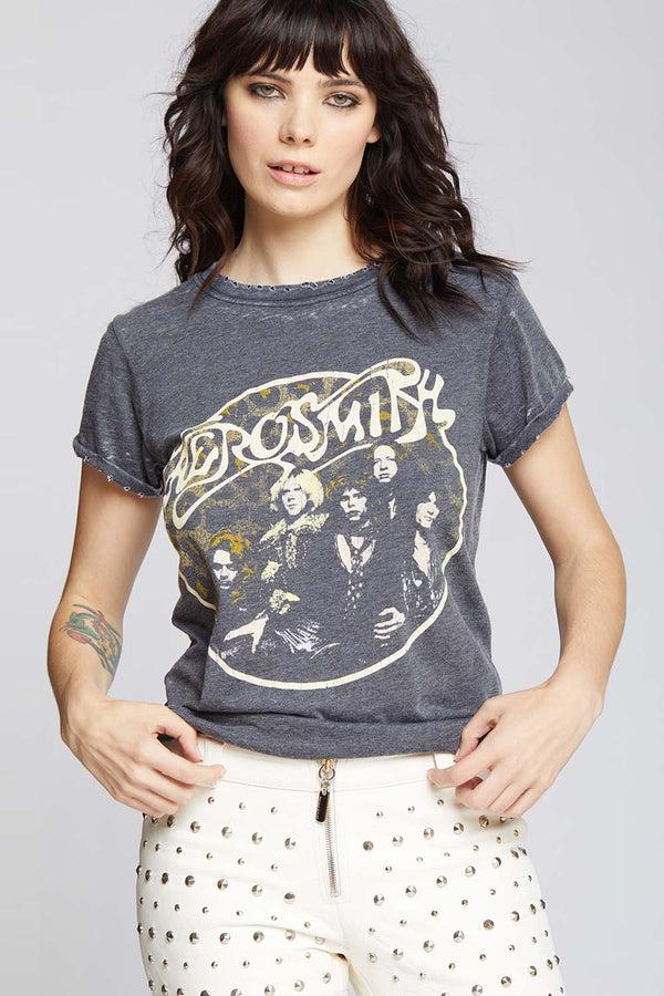 recycled karma Aerosmith Back In The Saddle Vintage Graphic Tee
