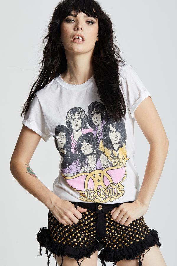 Recycled Karma Aerosmith Dream On 1973 Vintage Band Tee