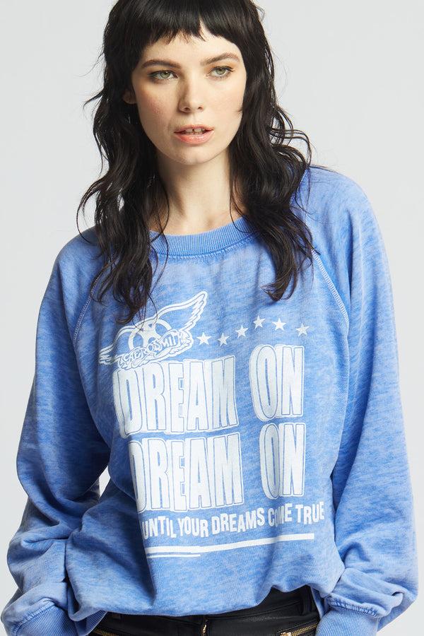 Recycled Karma Aerosmith Dream On Oversized Sweatshirt