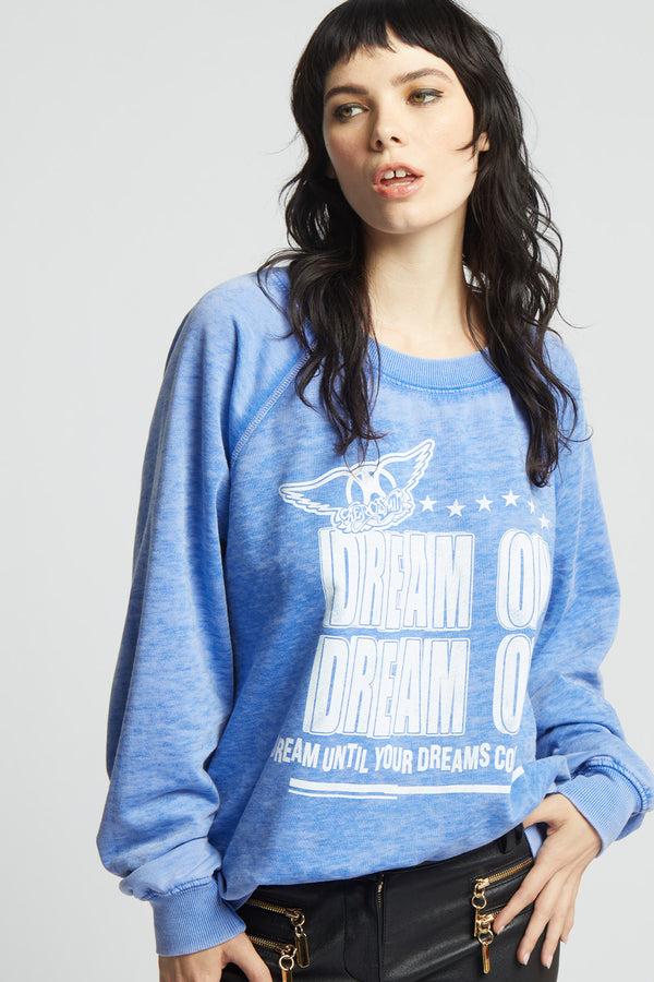 Recycled Karma Aerosmith Dream On Oversized Sweatshirt