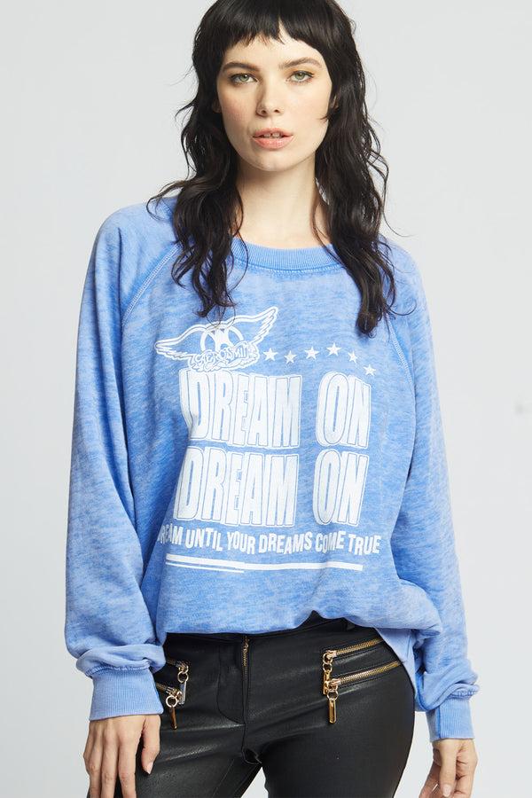 recycled karma Aerosmith Dream On Oversized Sweatshirt