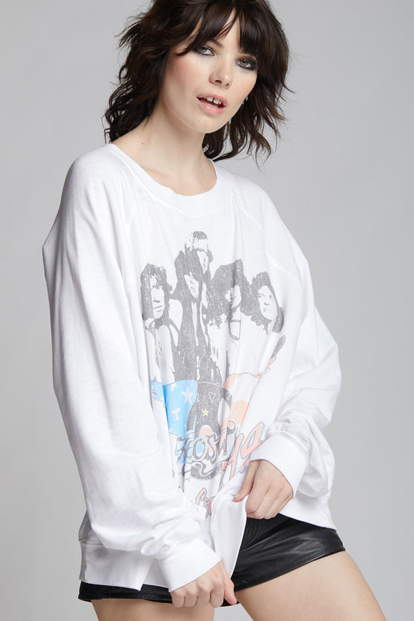 Recycled Karma Aerosmith Live In Concert ‘94 Oversized Concert Sweatshirt