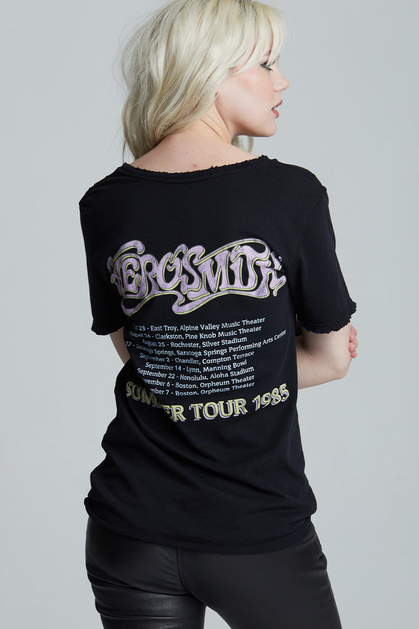 Recycled Karma Aerosmith Summer 1985 Tour Vintage Concert Tee