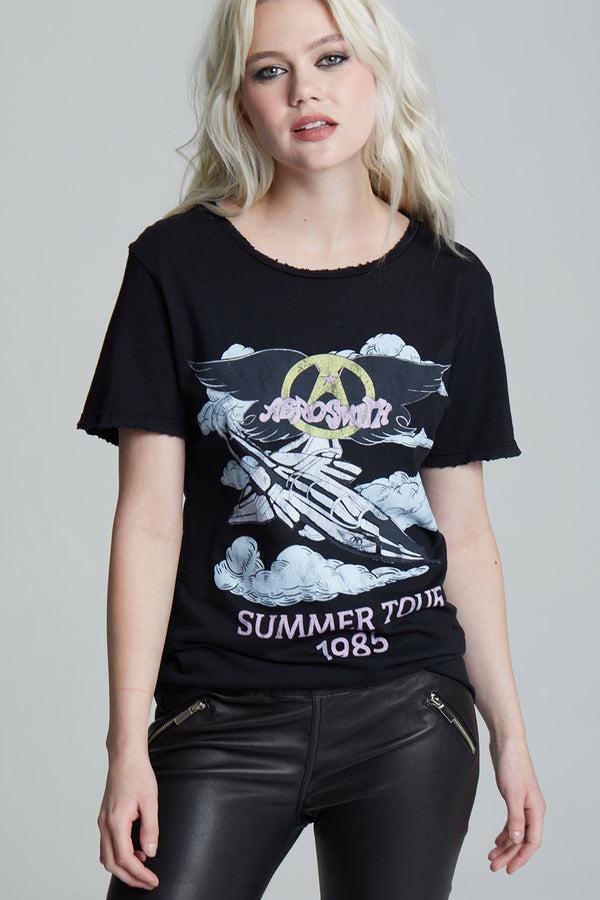 recycled karma Aerosmith Summer 1985 Tour Vintage Concert Tee
