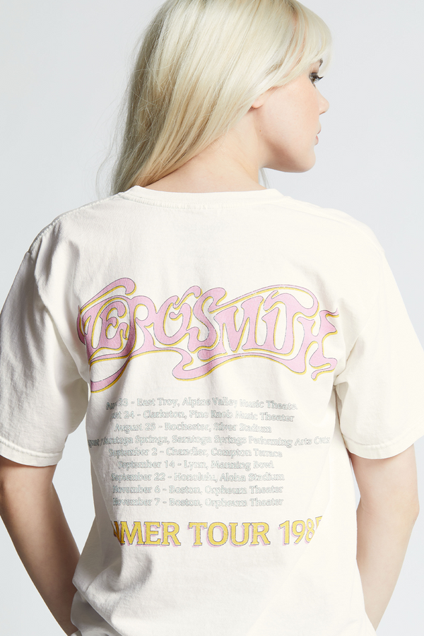 Recycled Karma Aerosmith Summer Tour 1985 Unisex Tee