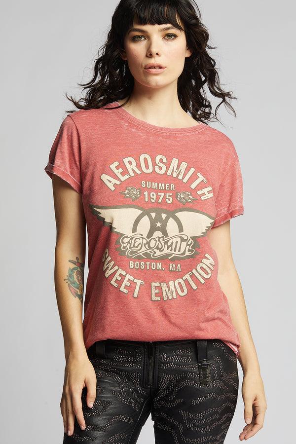 recycled karma Aerosmith Sweet Emotion Vintage Concer Tee