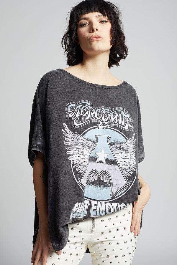Recycled Karma Aerosmith Sweet Emotion Vintage One Size Sweatshirt