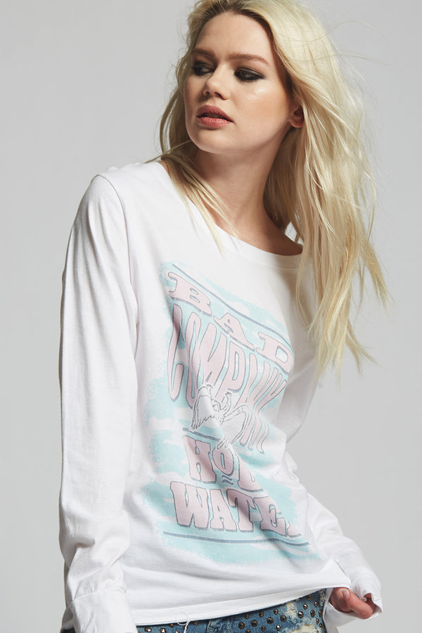 Recycled Karma Bad Company Holy Water Long Sleeve Tee