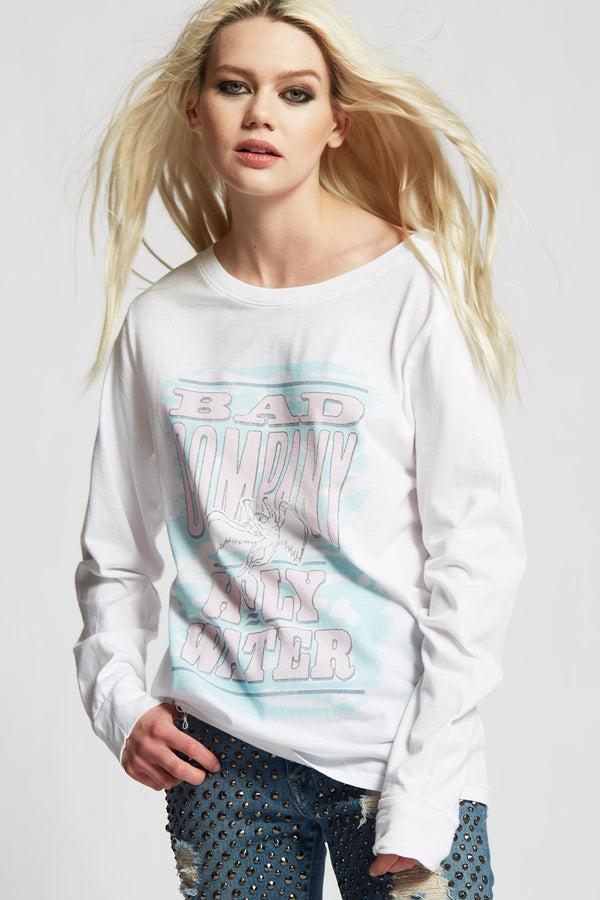 Recycled Karma Bad Company Holy Water Long Sleeve Tee