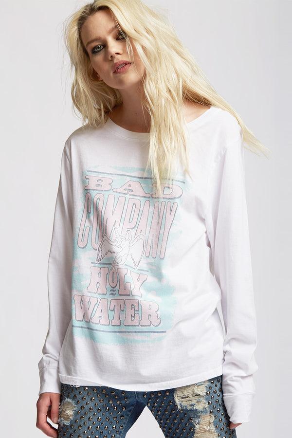 recycled karma Bad Company Holy Water Long Sleeve Tee