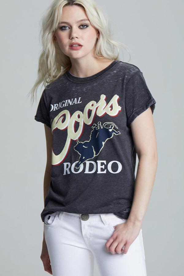 Recycled Karma Coors Rodeo Bull Vintage Graphic Tee