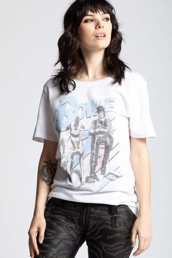 Recycled Karma David Bowie Diamond Dogs 1974 Unisex Graphic Tee