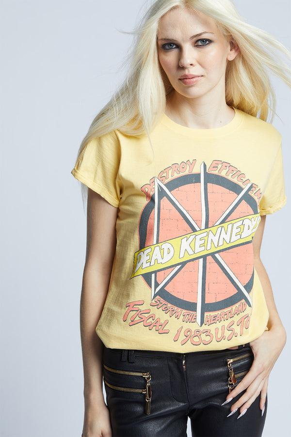 Recycled Karma Dead Kennedys 1983 Tour Vintage Graphic Tee