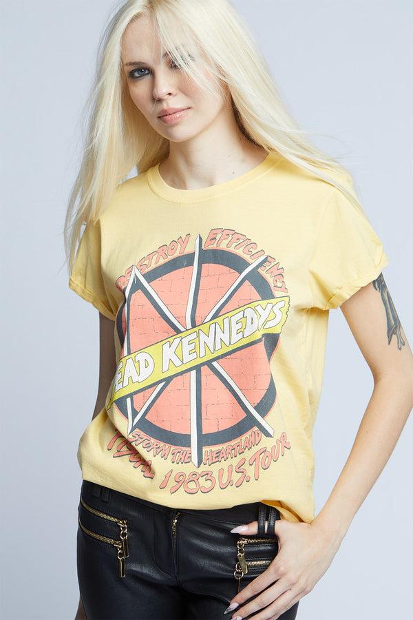 recycled karma Dead Kennedys 1983 Tour Vintage Graphic Tee