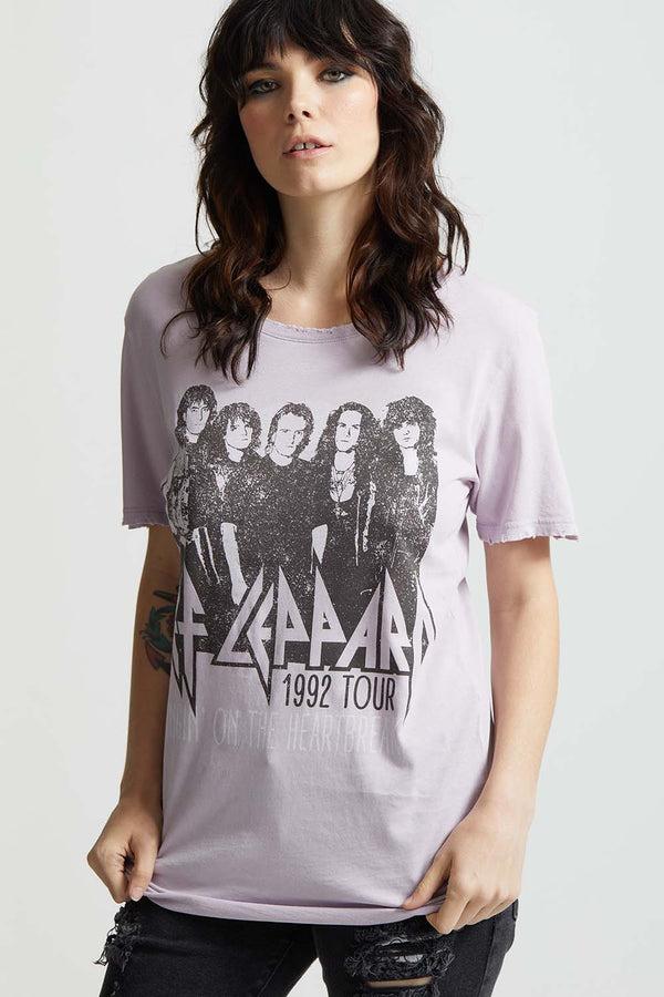 Recycled Karma Def Leppard 1992 Tour Unisex Vintage Concert Tee