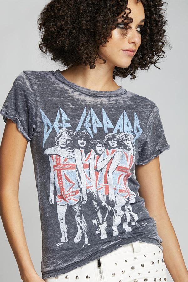 Recycled Karma Def Leppard Band Members Vintage Graphic Tee