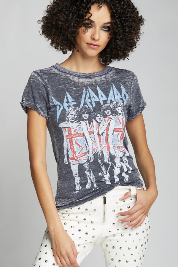 Recycled Karma Def Leppard Band Members Vintage Graphic Tee