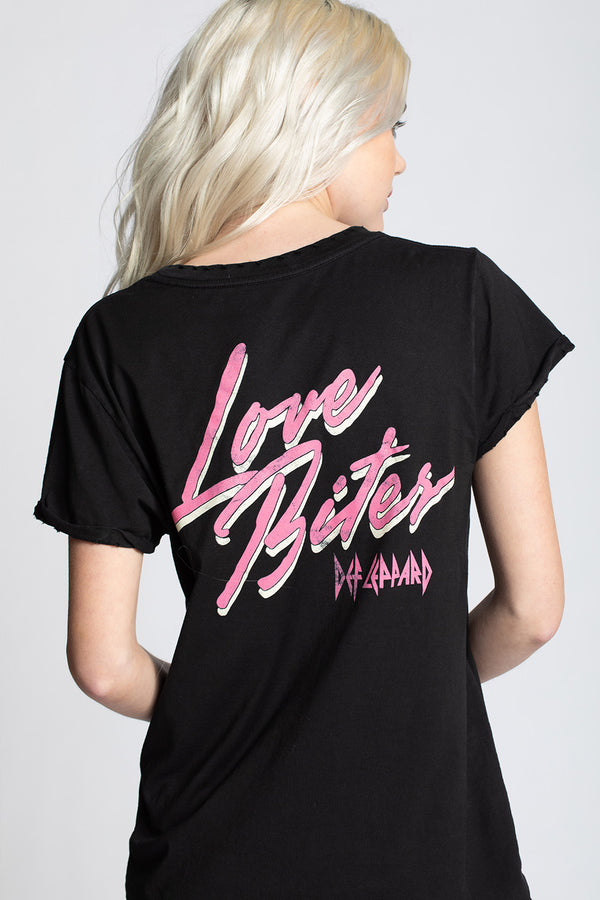 Recycled Karma Def Leppard Hysteria Summer Tour Graphic Tee