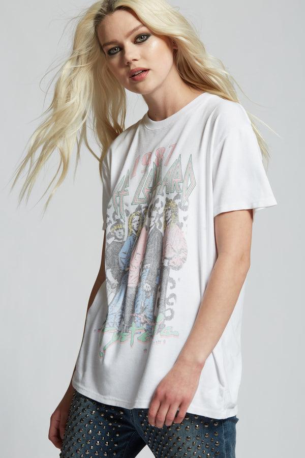 Recycled Karma Def Leppard Hysteria Unisex Graphic Tee