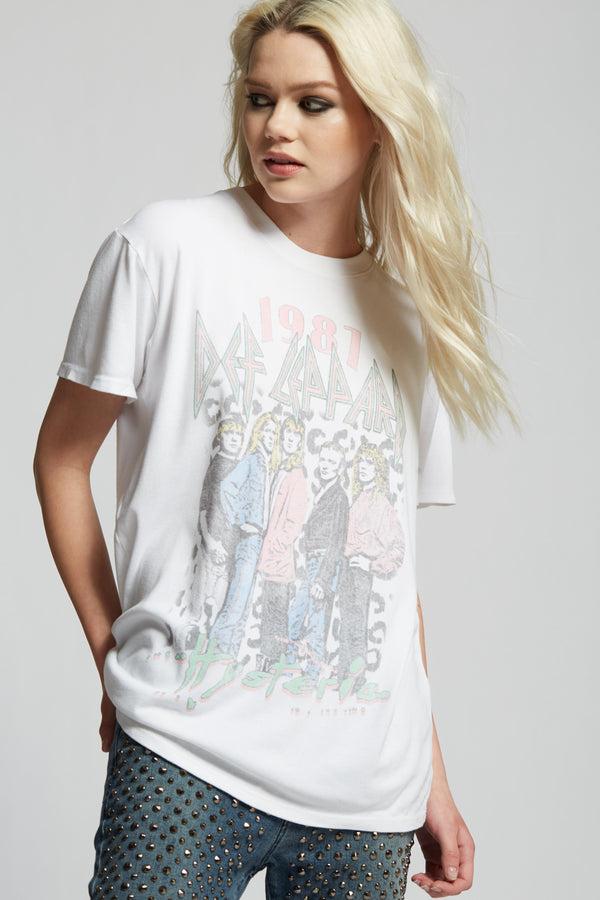 Recycled Karma Def Leppard Hysteria Unisex Graphic Tee