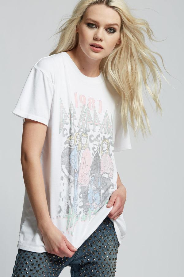 recycled karma Def Leppard Hysteria Unisex Graphic Tee