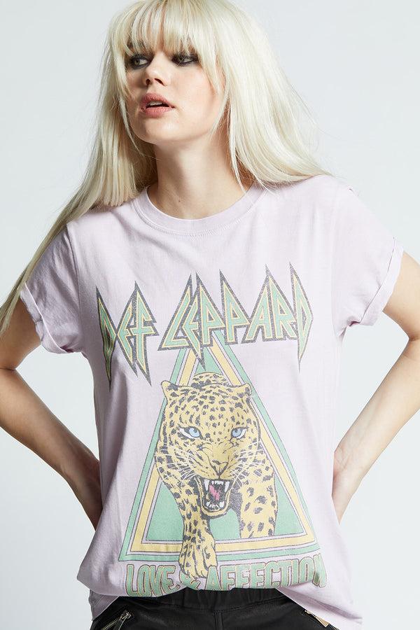 Recycled Karma Def Leppard Love & Affection Graphic Tee