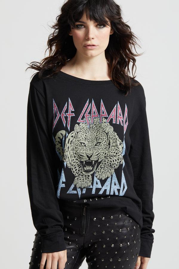 recycled karma Def Leppard Love Bites Long Sleeve Tee