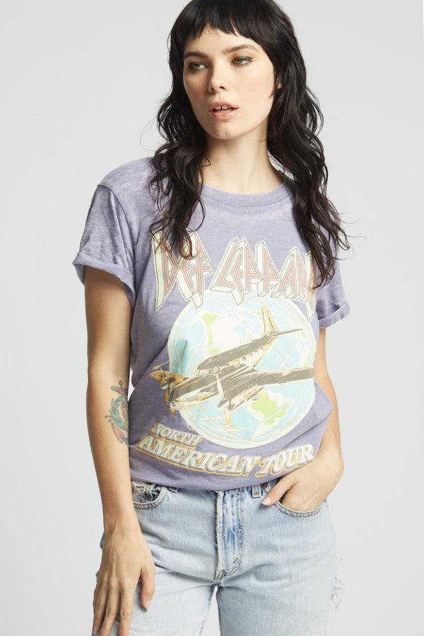 Recycled Karma Def Leppard North American Tour Vintage Tee