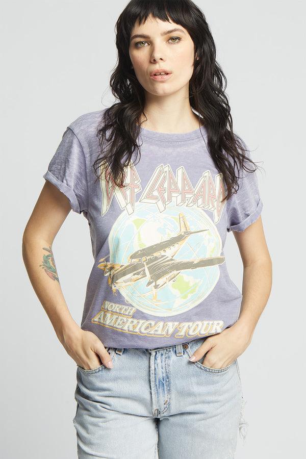Recycled Karma Def Leppard North American Tour Vintage Tee