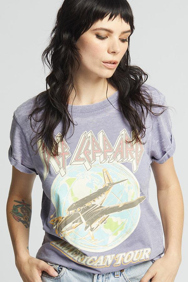 Recycled Karma Def Leppard North American Tour Vintage Tee