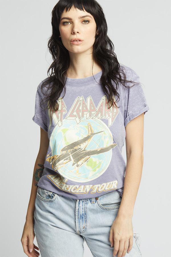 recycled karma Def Leppard North American Tour Vintage Tee