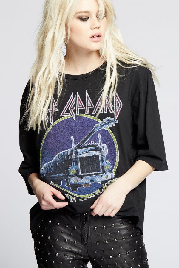 Recycled Karma Def Leppard On Through The Night Concert Tee