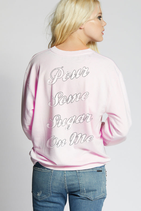 Recycled Karma Def Leppard Pour Some Sugar On Me Sweatshirt