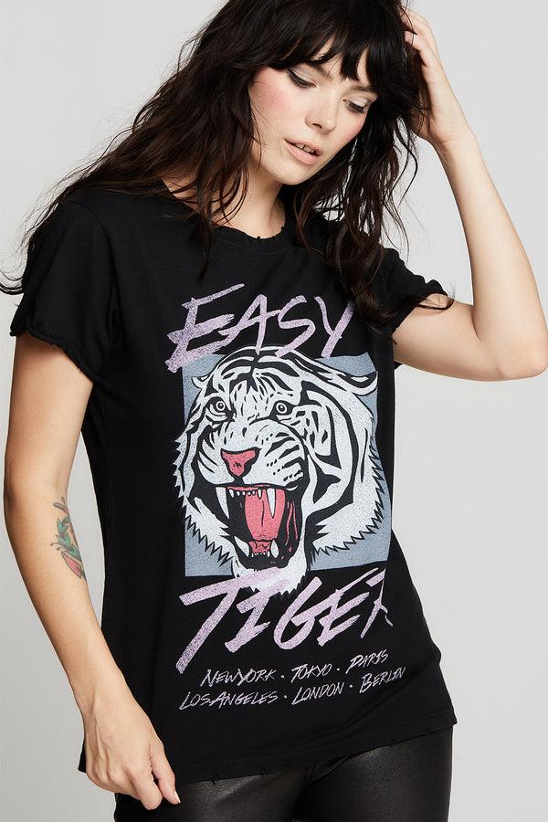 Recycled Karma Easy Tiger Around The World Vintage Graphic Tee