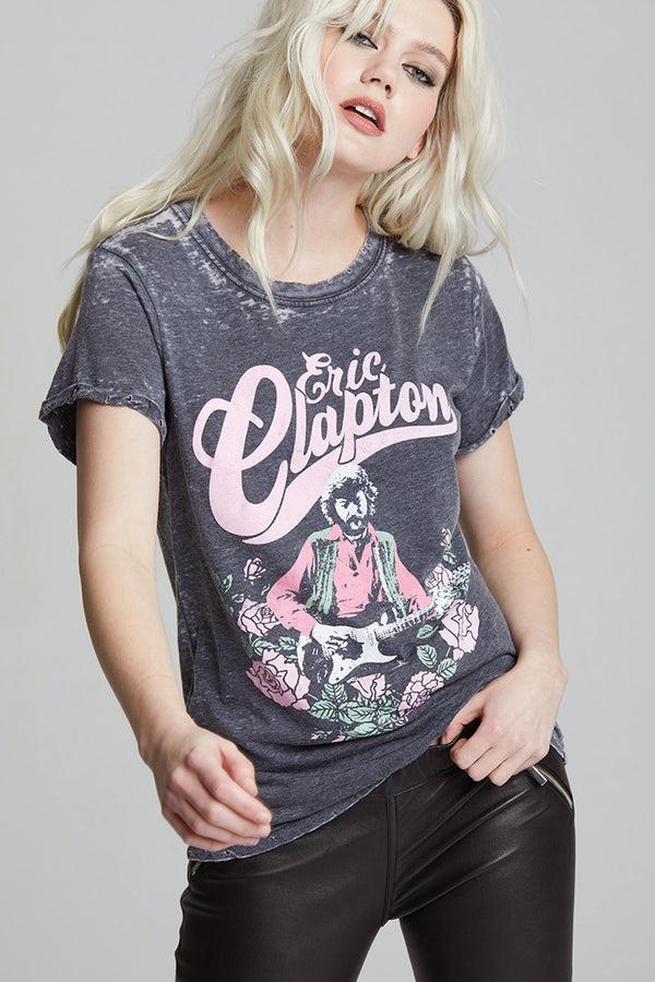 Recycled Karma Eric Clapton 1977 World Tour Vintage Graphic Tee