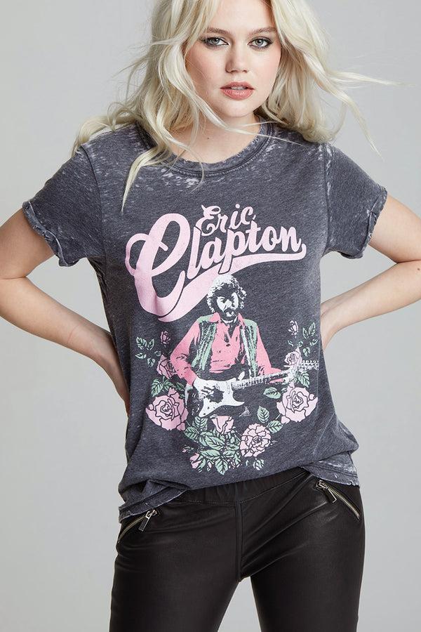 recycled karma Eric Clapton 1977 World Tour Vintage Graphic Tee
