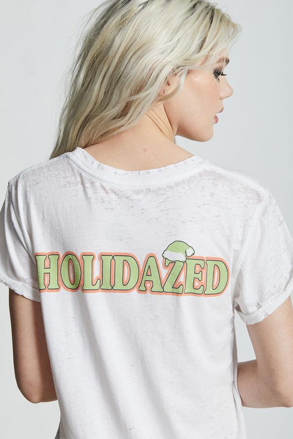 Recycled Karma Holidazed Cocktail Distressed Burnout Tee