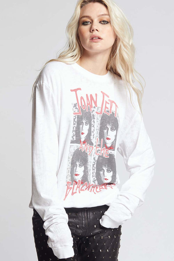 recycled karma Joan Jett And The Blackhearts Fitted Sweatshirt