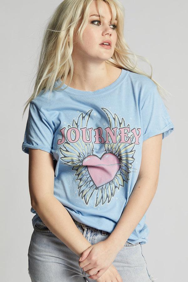 Recycled Karma Journey Don’t Stop Believin’ Vintage Graphic Tee
