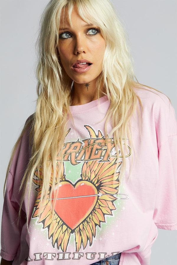 Recycled Karma Journey Faithfully One Size Graphic Tee