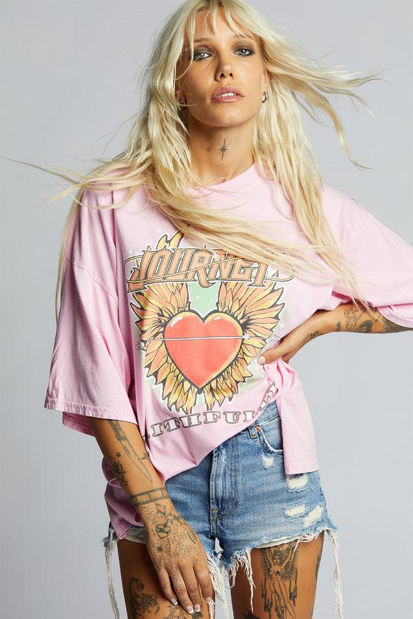 recycled karma Journey Faithfully One Size Graphic Tee