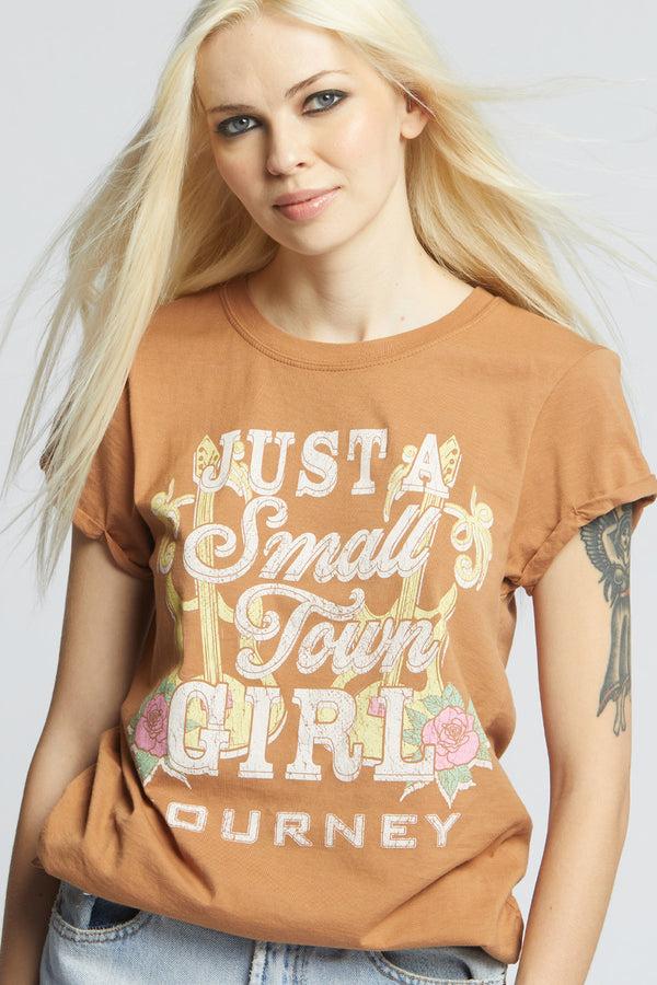 Recycled Karma Journey Just A Small Town Girl Graphic Tee