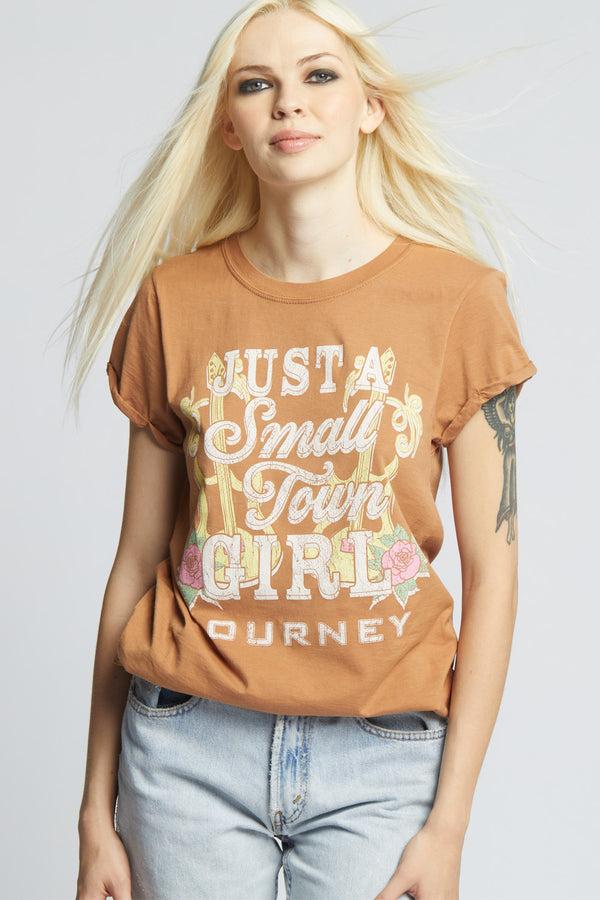 Recycled Karma Journey Just A Small Town Girl Graphic Tee