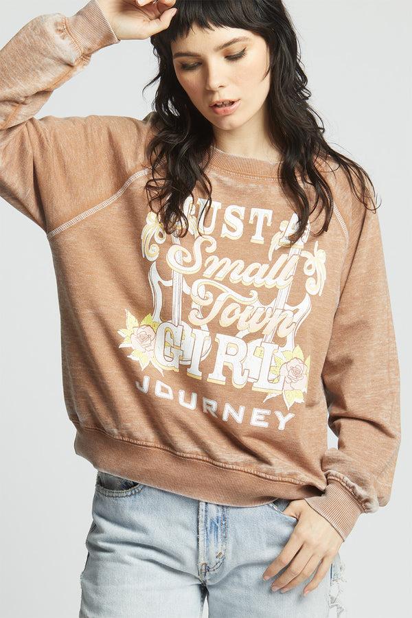 Recycled Karma Journey Just A Small Town Girl Sweatshirt