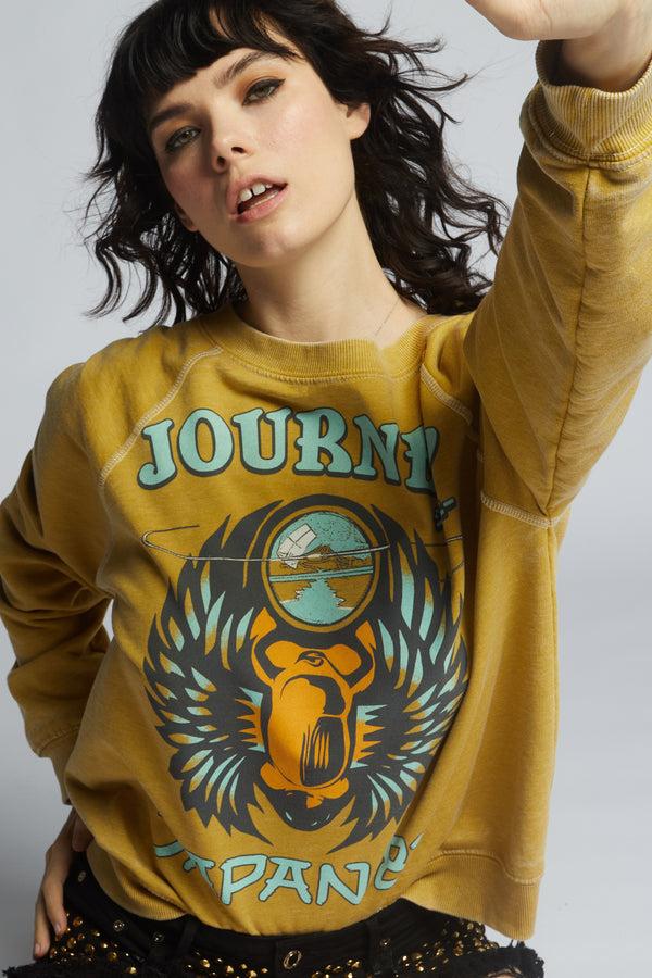 Recycled Karma Journey Live In Japan Oversized Graphic Sweatshirt