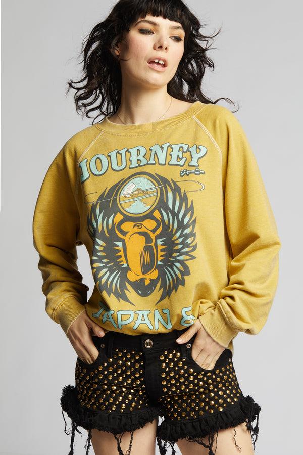 Recycled Karma Journey Live In Japan Oversized Graphic Sweatshirt