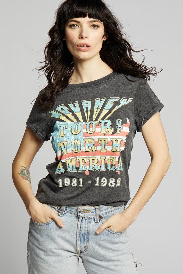 Recycled Karma Journey North American 1981-1982 Tour Vintage Tee