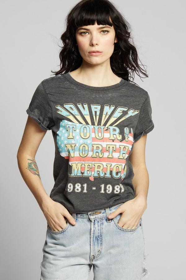 Recycled Karma Journey North American 1981-1982 Tour Vintage Tee