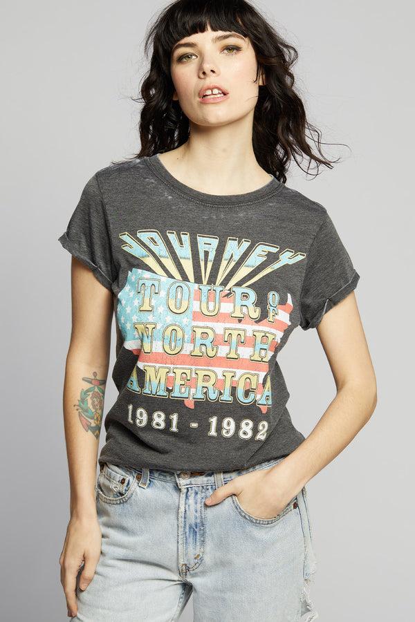 recycled karma Journey North American 1981-1982 Tour Vintage Tee