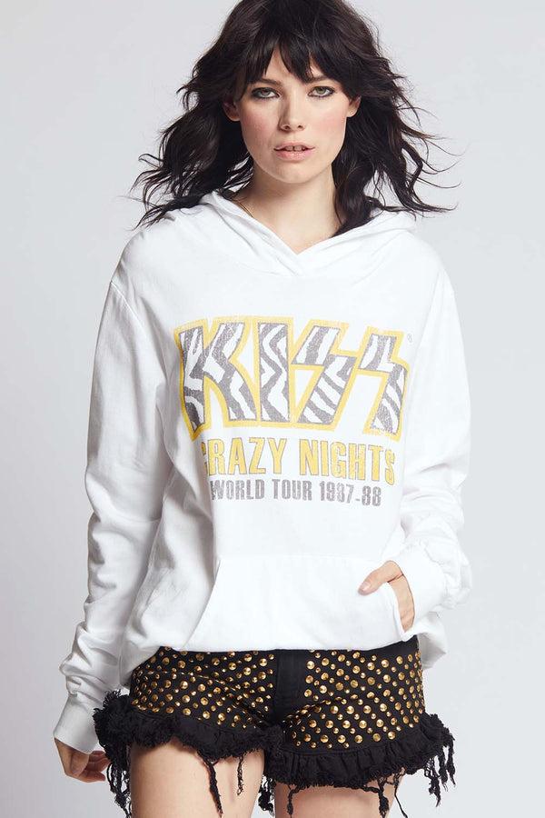 Recycled Karma KISS Crazy Nights Japan World Tour Oversized Hoodie